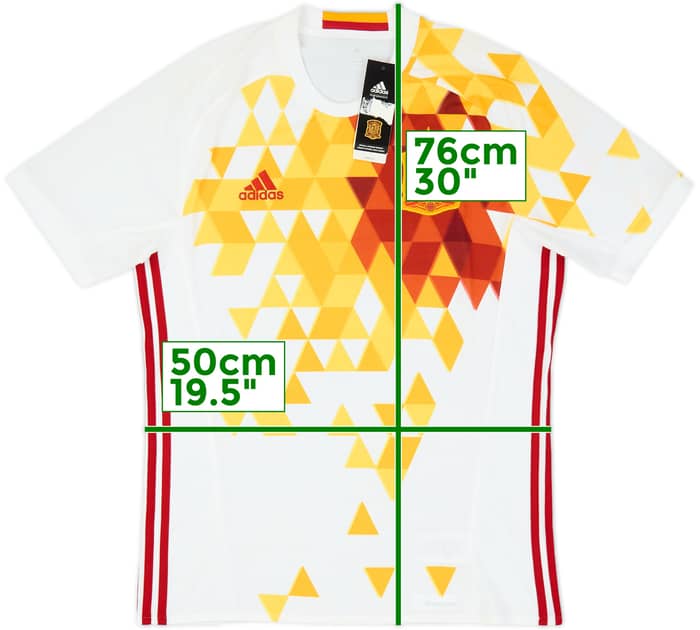 2016-17 Spain Away Shirt (M)