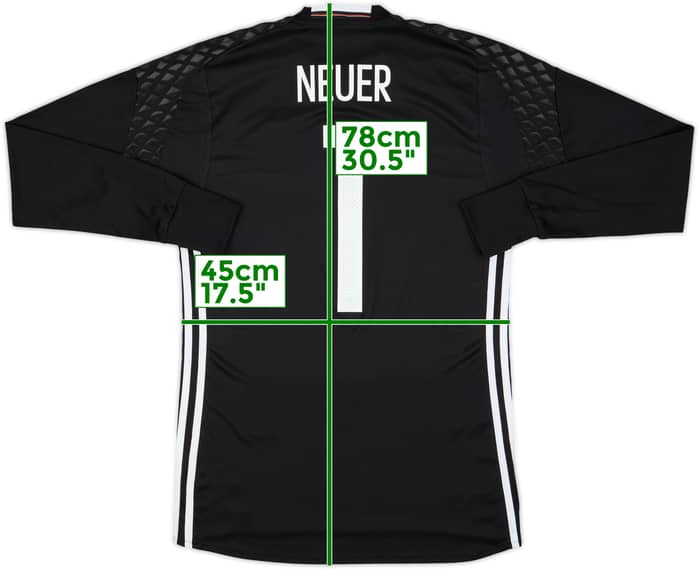 2015-17 Germany GK Shirt Neuer #1 - 9/10 - (S)