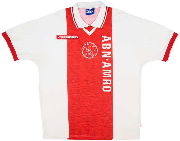 1998-99 Ajax Home Shirt F.De Boer #4 - 7/10 - (XL)