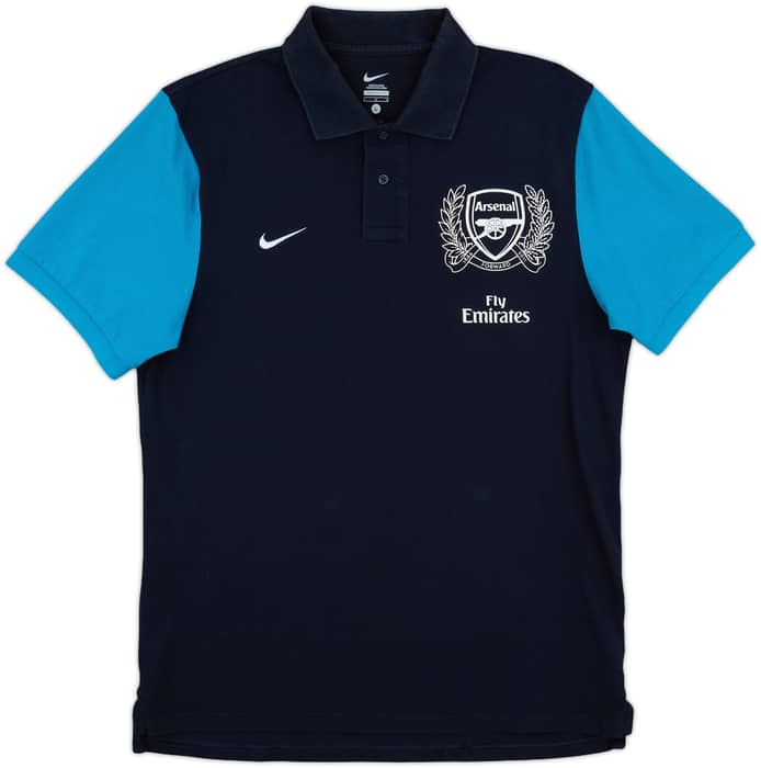 2011-12 Arsenal Nike Polo Shirt - 8/10 - (L)