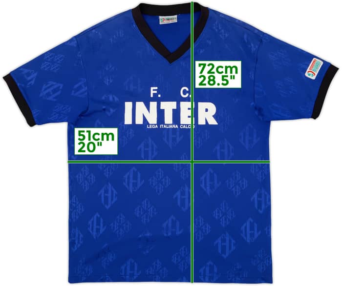 1990s Inter Milan Kappa Fan Shirt - 9/10 - (M/L)