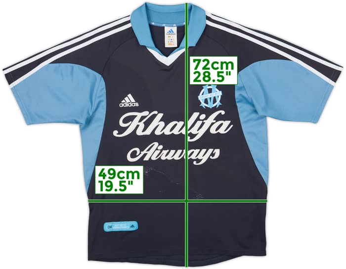 2001-02 Olympique Marseille Away Shirt - 4/10 - (S)