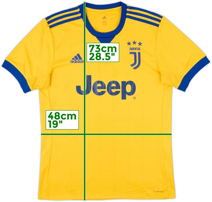 2017-18 Juventus Away Shirt - 5/10 - (S)