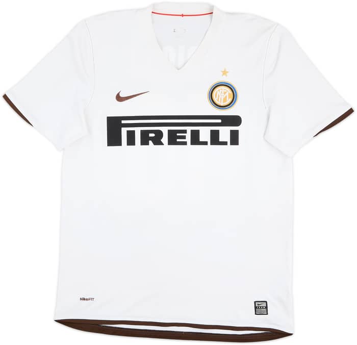 2008-09 Inter Milan Away Shirt Adriano #10 - 8/10 - (M)