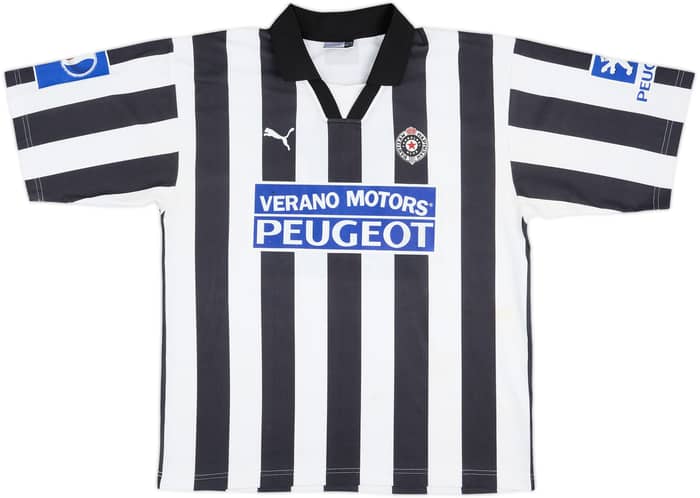 2001-02 Partizan Belgrade Home Shirt #22 - 6/10 - (XXL)