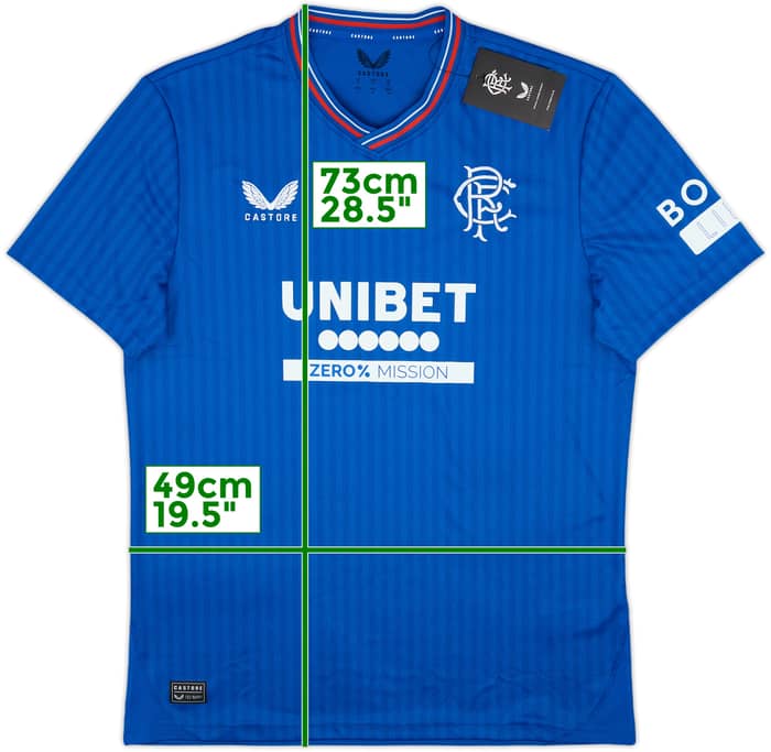 2023-24 Rangers Home Shirt (M)