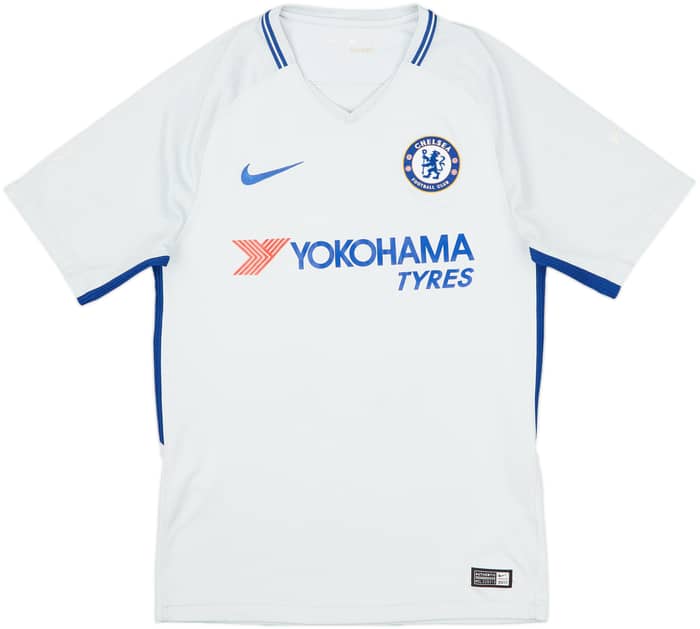 2017-18 Chelsea Away Shirt Marcos A. #3 - 6/10 - (S)