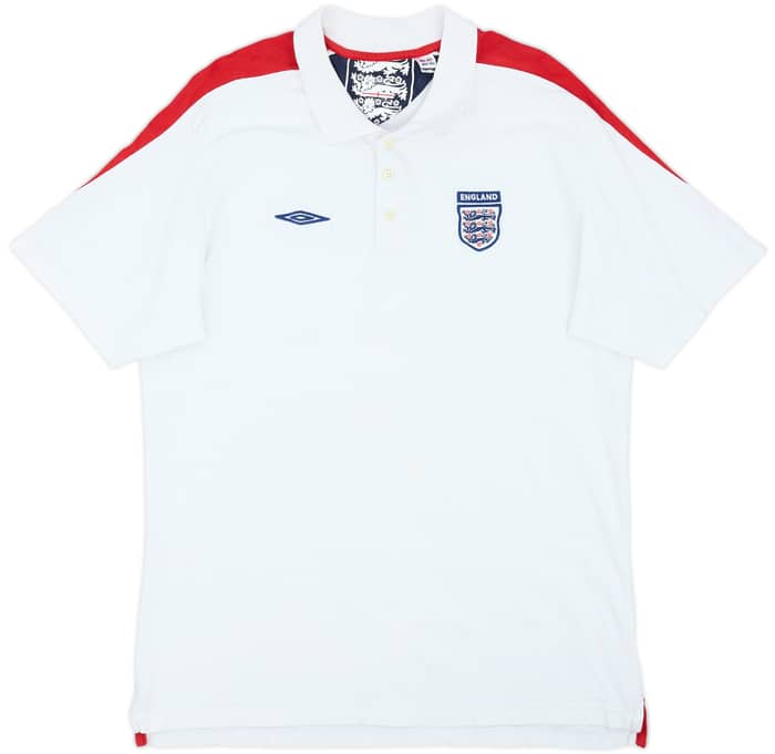 2004-06 England Umbro Polo Shirt - 6/10 - (XL)