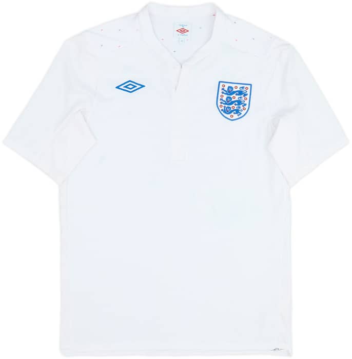 2010-11 England Home Shirt - 5/10 - (M)