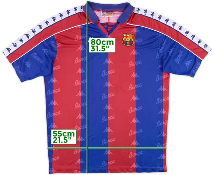 1992-95 Barcelona Match Issue Home Shirt #6