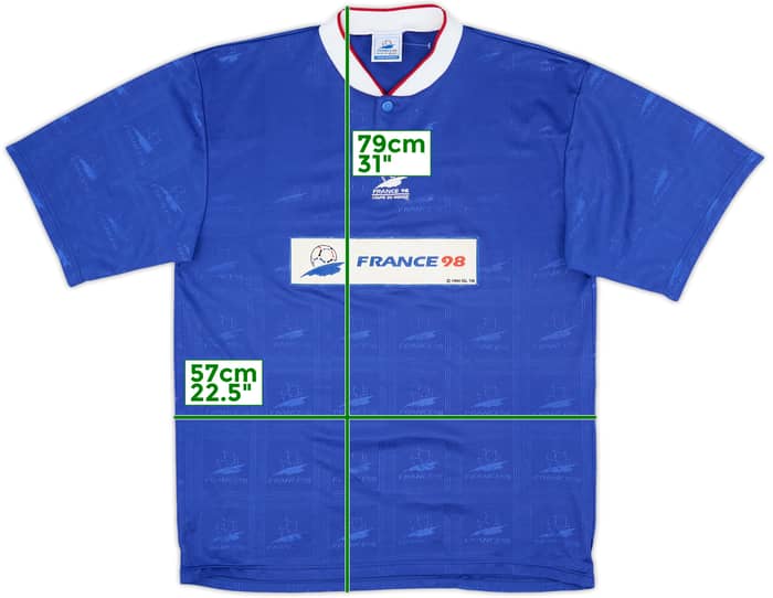 1998 France Coupe du Monde Camiseta de Entrenamiento - 7/10 - (L)