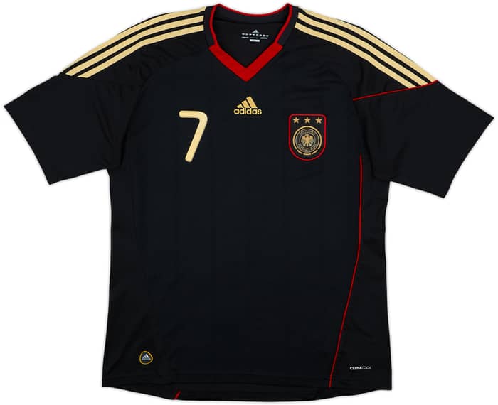 2010-11 Germany Away Shirt Schweinsteiger #7 - 8/10 - (L)