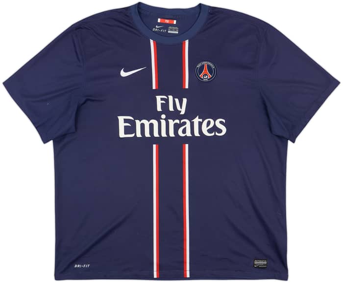 2012-13 Paris Saint-Germain Home Shirt Beckham #32 - 5/10 - (XXL)