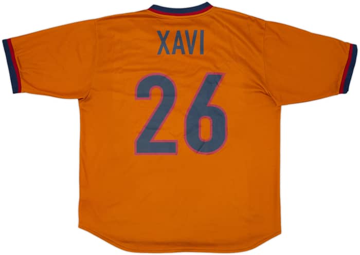 1998-00 Barcelona Third Shirt Xavi #26 - 7/10 - (XL)