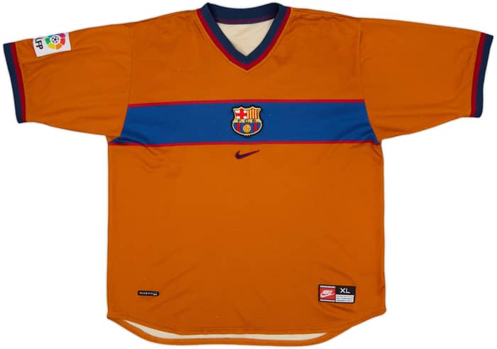 1998-00 Barcelona Third Shirt Xavi #26 - 7/10 - (XL)