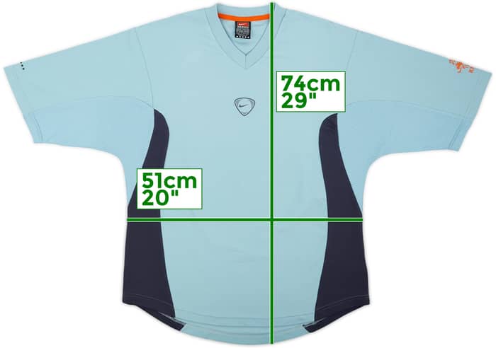 2000-01 Netherlands Nike Training Shirt - 6/10 - (S)