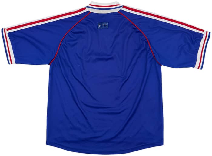 1998-00 France 'Pour Toi Zinedine Zidane' Home Shirt - 8/10 - (M)