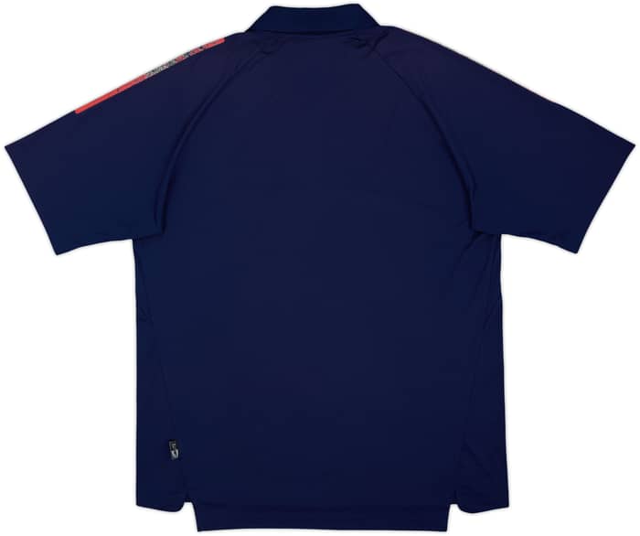 2002-03 France adidas Polo con cierre de 1/4 - 5/10 - (XXL)