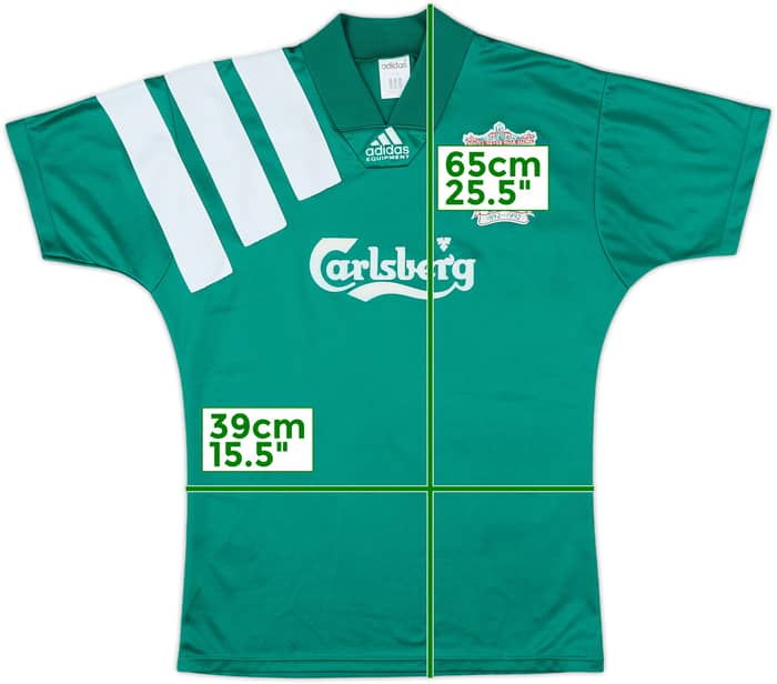 1992-93 Liverpool Centenary Away Shirt - 8/10 - (S)