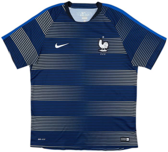 2016-17 France Nike Training Shirt - 9/10 - (XL)
