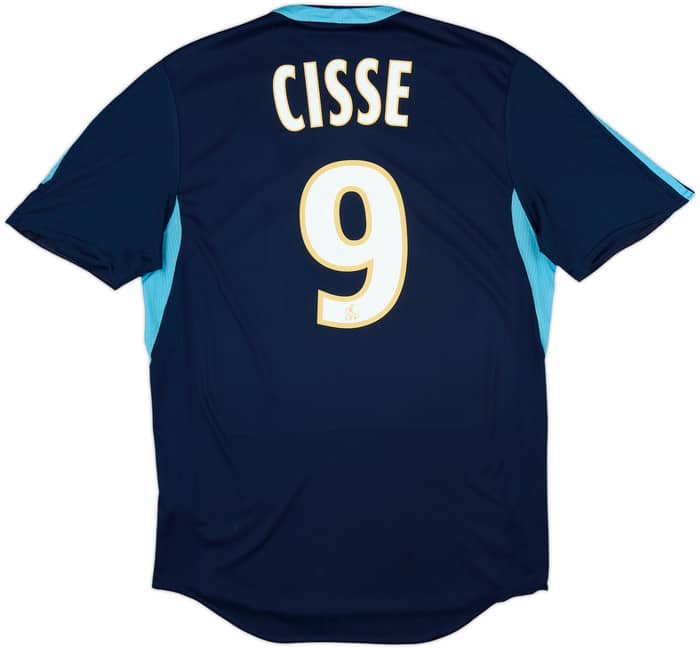 2006-07 Olympique Marseille Third Shirt Cisse #9 - 6/10 - (M)