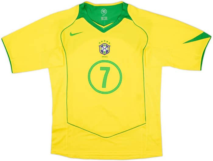 2004-06 Maillot domicile Brésil Adriano #7 - 10/10 - (M)