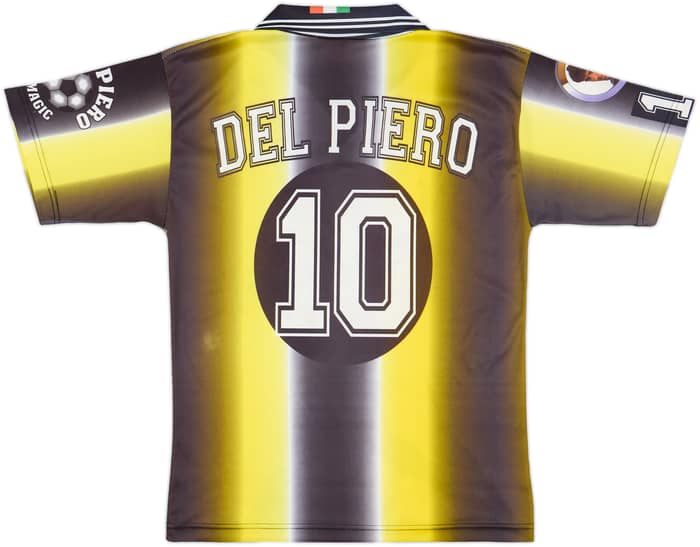1990s Juventus Graphic Shirt Del Piero #10 - 9/10 - (S/M)