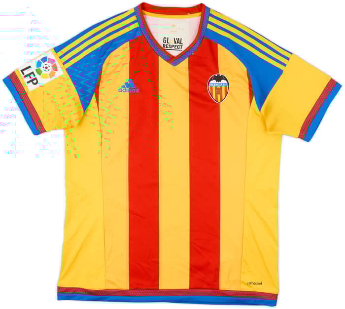 2015-16 Valencia Away Shirt - 8/10 - (L)