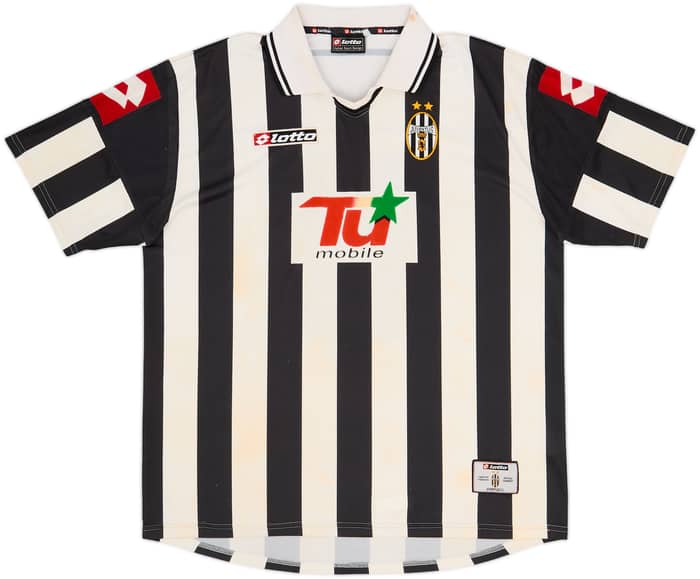 2001-02 Juventus CL Home Shirt Del Piero #10 - 6/10 - (XL)