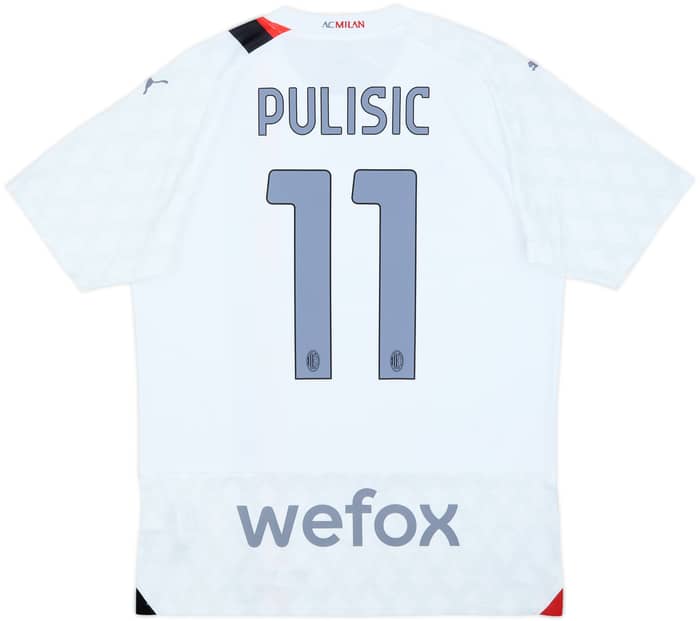 2023-24 AC Milan Away Shirt Pulisic #11 (M)