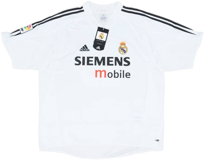 2004-05 Real Madrid Home Shirt Beckham #23 (XL)