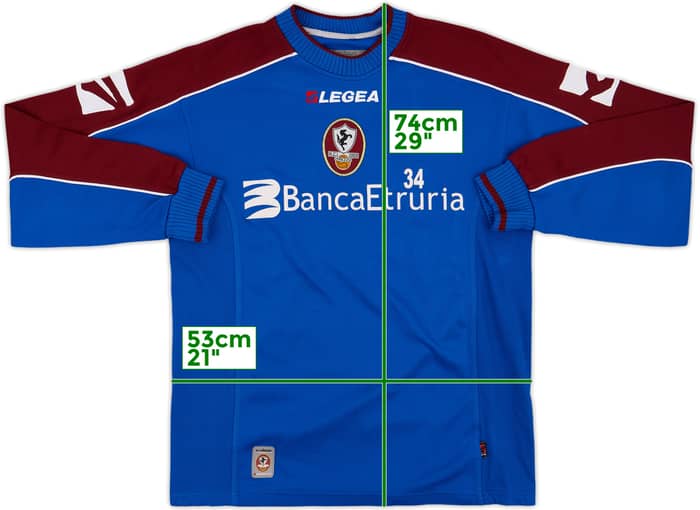 2010-11 Arezzo Player Issue Legea Sweat Top #34 - 7/10 - (L)