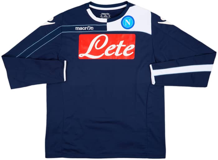 2011-12 Napoli Macron Sweat Top - 8/10 - (XXL)