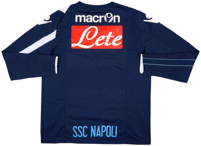 2011-12 Napoli Macron Sweat Top - 8/10 - (XXL)