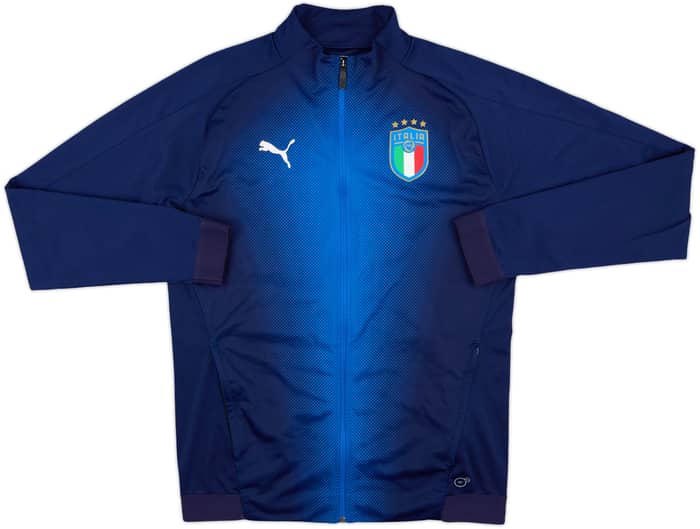 2017-18 Italy Puma Track Jacket - 8/10 - (L)