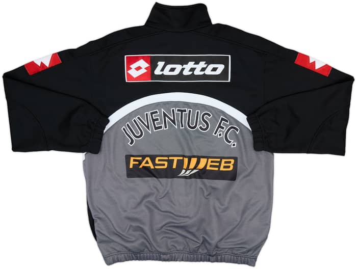 2001-02 Juventus Lotto 1/4 Zip Drill Top - 8/10 - (S)