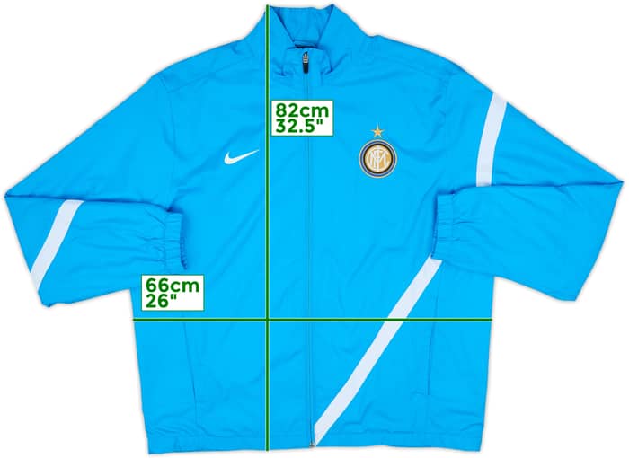 2011-12 Inter Milan Nike Track Jacket - 8/10 - (XL)