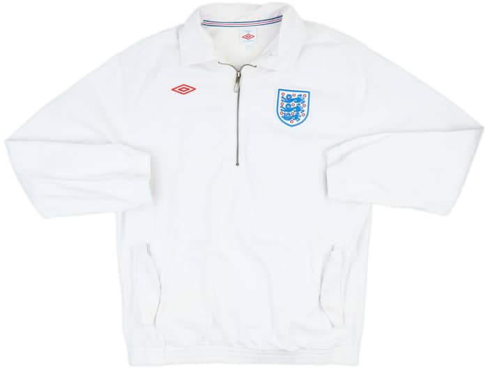 2010-11 England Umbro 1/4 Zip Training Top - 6/10 - (XL)