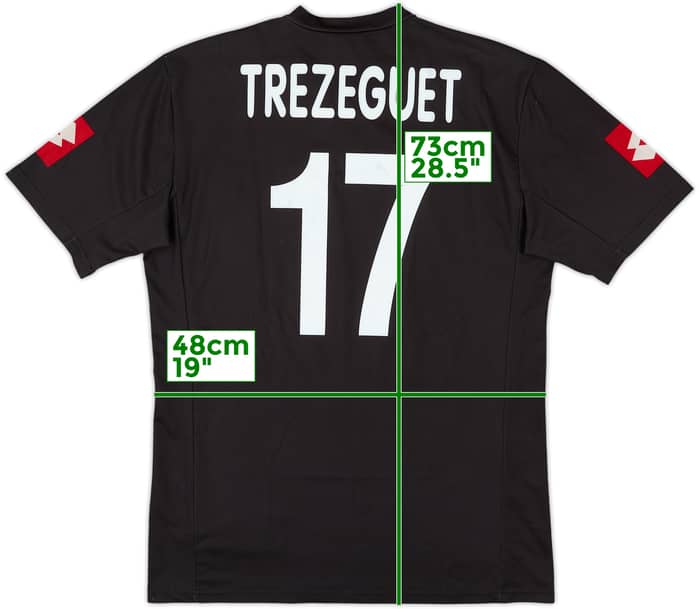 2001-02 Juventus Away Shirt Trezeguet #17 - 7/10 - (XL)