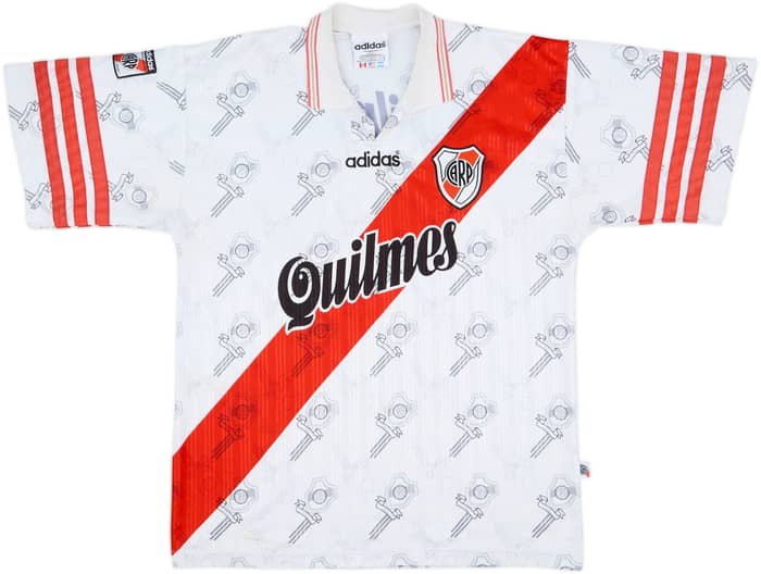 1996-98 River Plate Home Shirt - 8/10 - (XXL)