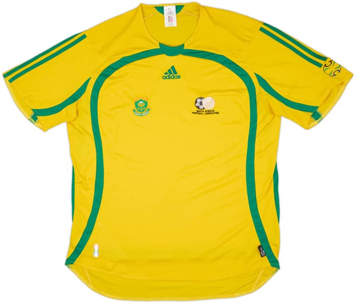 Camiseta de local de South Africa 2006-09 - 7/10 - (XL)