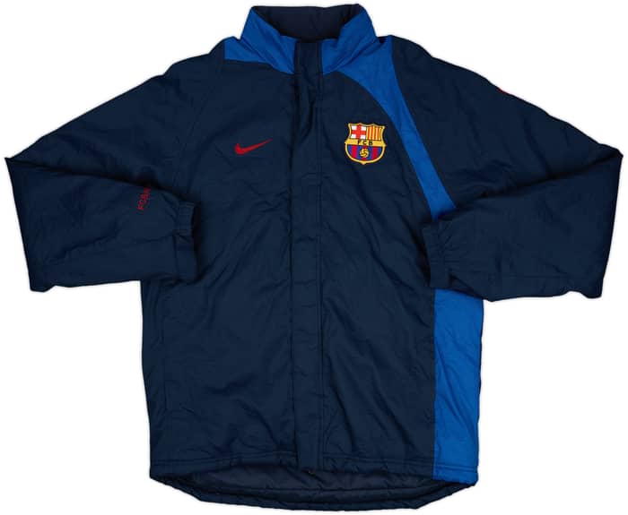 2004-05 Barcelona Nike Padded Bench Coat - 9/10 - (S)