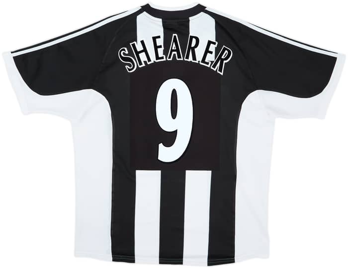 2001-03 Newcastle Home Shirt Shearer #9 - 6/10 - (XL)