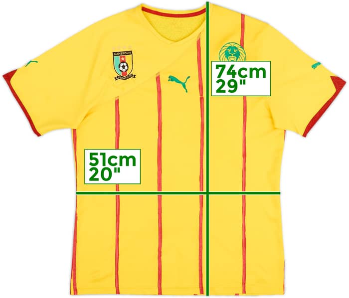 2010-11 Cameroon Away Shirt - 6/10 - (L)