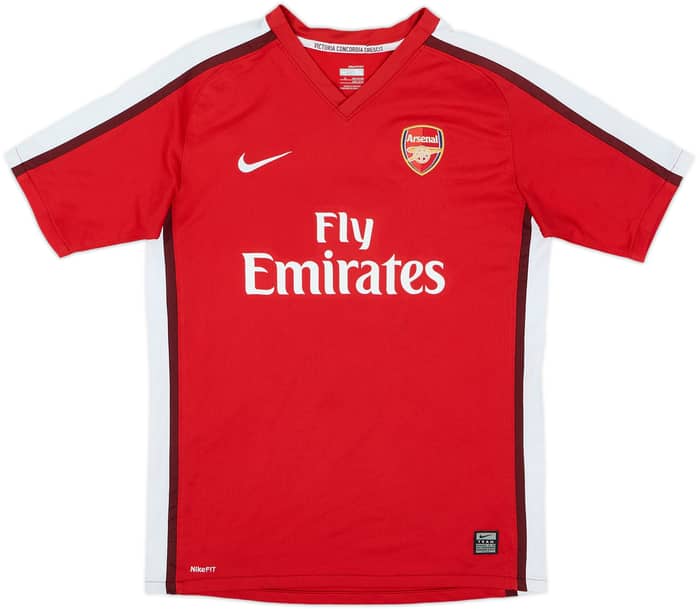 2008-10 Arsenal Home Shirt Eduardo #9 - 7/10 - (13-15 Years)
