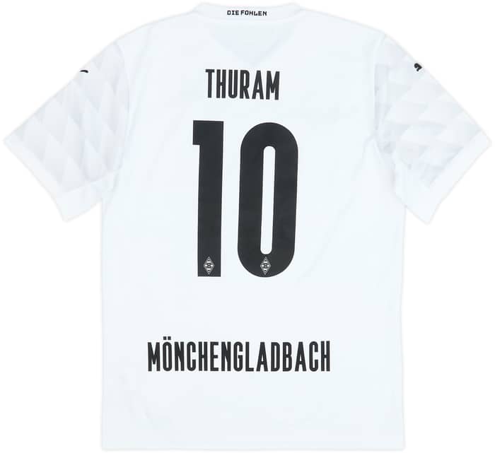 2020-21 Borussia Monchengladbach Home Shirt Thuram #10 - 9/10 - (M)