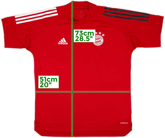 Camiseta adidas de entrenamiento del Bayern Munich 2020-21 - 6/10 - (M)