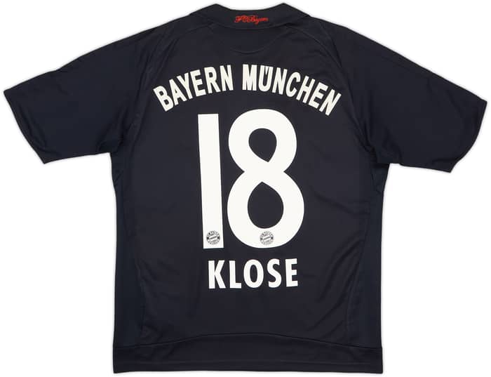 2008-09 Bayern Munich Away Shirt Klose #18 - 6/10 - (L.Boys)