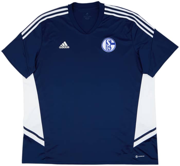 Camiseta adidas de entrenamiento del Schalke 2022-23 - 7/10 - (3XL)