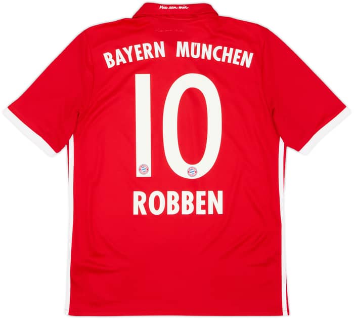 2016-17 Bayern Munich Home Shirt Robben #10 - 6/10 - (XL.Boys)